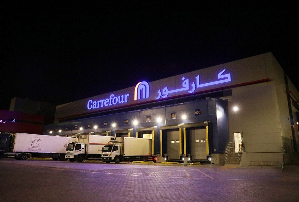 Carrefour Retail Signage