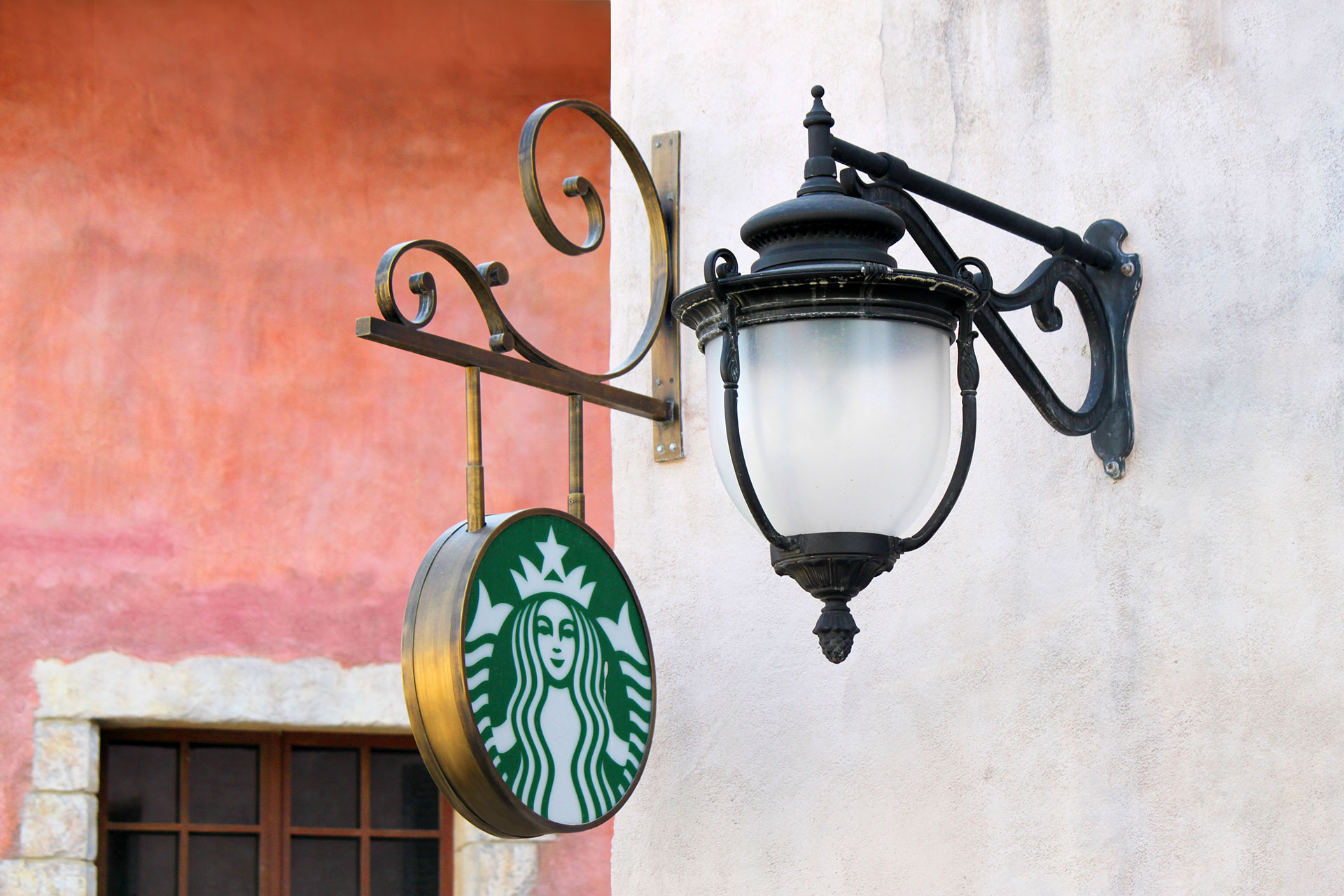 Starbucks Outdoor Signage