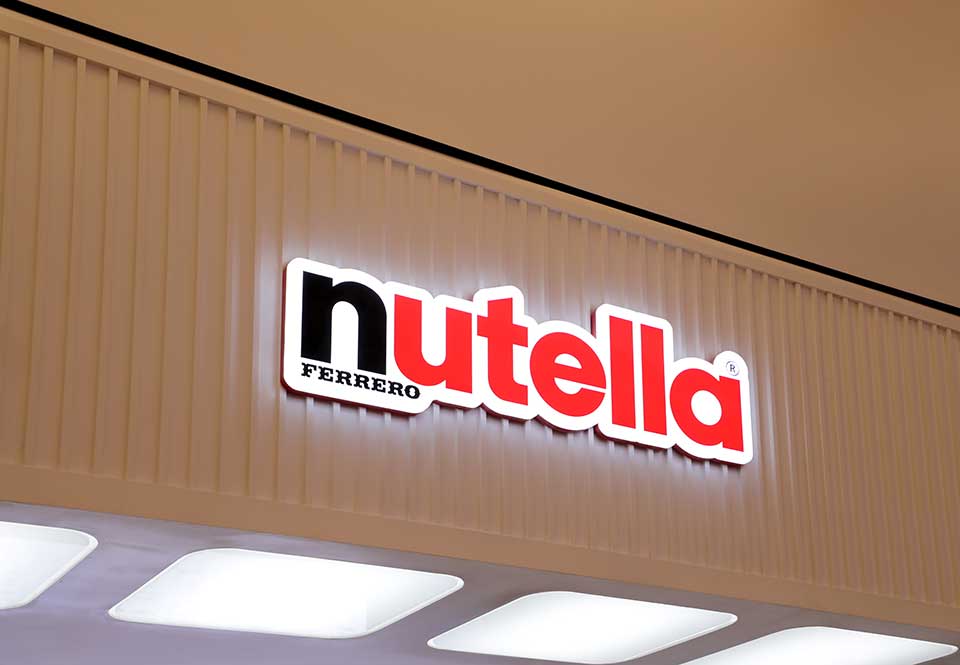 Nutella Signage Logo