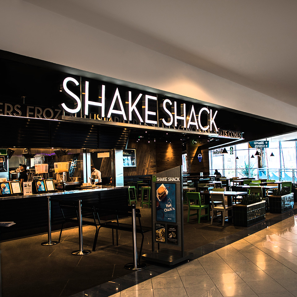 Shake Shack Store Outlet Signage